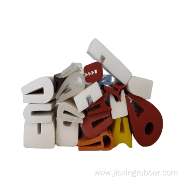 Special-shaped silicone strips silicone Foam sealing strips